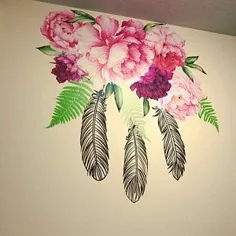 گل قاصدک دیوار عکس برگردان تعادل تعادل در اجازه دادن به است - الهام بخش نقل قول دیوار هنر وینیل نامه اتاق خواب گل تزئین # 15