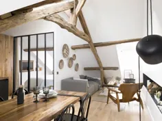 آپارتمان سنت پل - اتاق زیر شیروانی پاریس در قرن هجدهم با جذابیت التقاطی بازسازی شده است