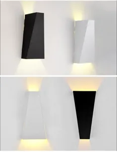 چراغ دیواری هندسی مدرن
