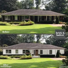 خانه های RANCH قبل و بعد از آرایش |  وبلاگ |  آجر و ملافه
