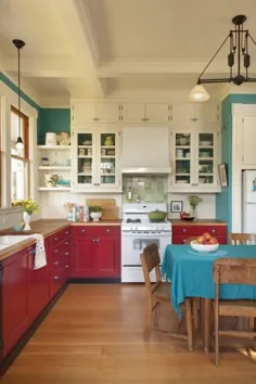 پنج قدم تا بازسازی آشپزخانه رنگارنگ