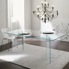 میز ناهار خوری شیشه ای Tonelli Bacco - فوق العاده مدرن