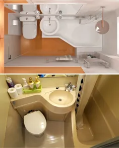 13 ایده برای سازماندهی هوشمندانه یک حمام کوچک طراحی کنید