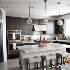44 ایده آشپزخانه کابینت های مدرن و تاریک مدرن