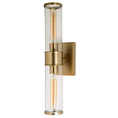 Jvi Designs Gramercy Satin Brass Two Light Wall Sconce 1232 10 |  بلاکور