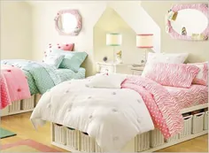 ایده های طراحی اتاق خواب دخترانه