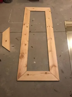 چگونه می توان یک قاب آینه چوبی ساخت - خانه Holtz