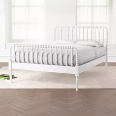 تختخواب کودکانه جنی لیند (سفید) |  جعبه و بشکه