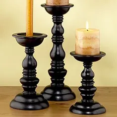 نگهدارنده شمع ، ستون ، سینی و قلاب شمع