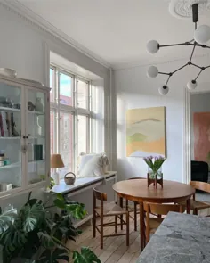 خانه زیبا و الهام بخش یک هنرمند دانمارکی در کپنهاگ