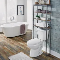 HOMESTYLES Barnside Metro 25 in W W over the Toilet Saver Space in Driftwood Grey-5053-106 - انبار خانه