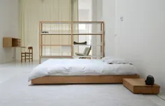 تختخواب بلوط دو برابر - Betten von Bautier |  معمار