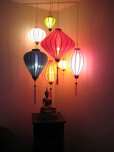 Wunderschöne Lampions و Blickfänger در Ihrem Interieur