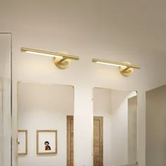 نورپردازی غرور حمام فلزی به سبک مدرن خطی دیوار دلخواه قرن طلایی