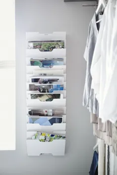 قفسه مجله KVISSLE Wall ، سفید - IKEA