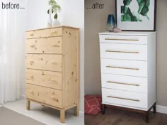 IKEA Tarva Dresser Hack، Round II |  نخل تا کاج