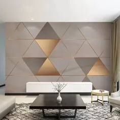 $ 15.0US | بافت بتونی Bacaz کاغذ دیواری مدرن هندسی برای اتاق نشیمن زمینه زمینه 3D دیوار کاغذ دیواری برچسب دکور | ​​تصاویر پس زمینه |  - AliExpress