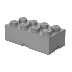 مجموعه طراحی LEGO - جعبه آجر بزرگ ذخیره سازی - خاکستری