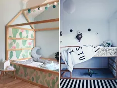 نکته Kinderkamer: تختخواب دلال محبت Ikea KURA برچسب های deze!  |  بانوی لیموناد