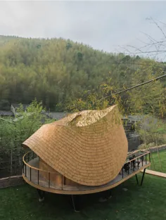 گالری Treewow O - یک خانه درختی از پشت بام خمیده / MONOARCHI - 6