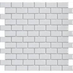 کاشی معرق Merola Tile Metro Glossy White 11-3 / 4 اینچ x 11-3 / 4 اینچ x 5 میلی متر کاشی موزاییک چینی (9.8 فوت مربع در مورد) / FXLMSSW - انبار خانه