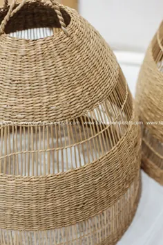 چراغ آویز آبنبات آبنبات دریایی Seagrass Handicrafthandmade |  اتسی