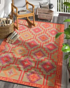 15 فرش زیبا در فضای باز برای حیات بخشیدن به حیاط خانه شما