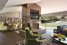 خانه رنچ کالیفرنیا برای زندگی در فضای باز و داخلی طراحی شده است