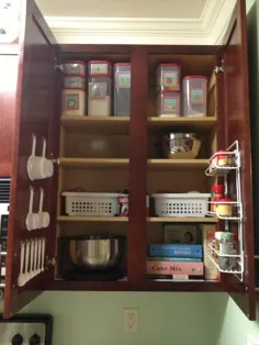 سازمان آشپزخانه: ایجاد یک کابینت پخت و پز