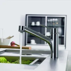 Hansgrohe 06462000 Talis S Single Hole Kitchen، Pull-Out، Chrome