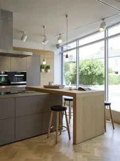 نمایشگاه لندن معماری آشپزخانه آشپزخانه مدرن |  احترام گذاشتن