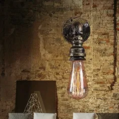 41.3 دلار آمریکا 30 OFF تخفیف | Loft Style Water Water Pipe Lamp Industrial Edison Wall Sconce Antique Vintage Wall Lighting Home for Lighting Home Lampara | چراغ روشنایی دیواری | آب آهنی tubedison دیوار دیوار - AliExpress