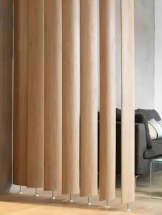 ایده های تقسیم اتاق: اسکلت چوبی