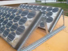 نصب / ایمن سازی صفحات خورشیدی روی سقف - منابع تبدیل اتوبوس مدرسه