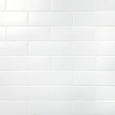 Ivy Hill Tile Barnet White 3 in. x 9 in. x 10 mm Metat Ceramic Subway Wall Tile (30 قطعه / 5.16 مربع فوت در جعبه) -EXT3RD104470 - The Home Depot