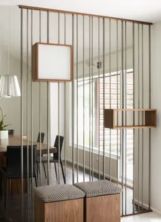 10 ایده برای تقسیم اتاق DIY برای فضاهای کوچک