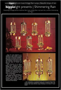 www.hippielight.com: هیپی ترین نور "چراغ گدازه".  وب سایت آموزنده در مورد "lava Lamps" ، لامپ های انگور و لامپ های بارانی صنایع جانسون در مورد 1960 و 1970
