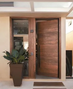 درهای چوبی جلویی چشمگیر برای خانه بهترین 25 ایده مدرن درب چوبی روی پین ... - به وبلاگ خوش آمدید