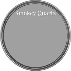 Smokey Quartz یک ساعته مینای دندان توسط رنگ جغد خردمند ، رنگ مبلمان و کابینت ، ساخته شده در Topcoat ، Quic