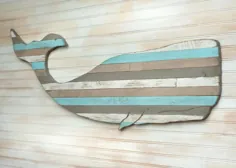 نهنگ چوبی نهنگ چوبی دکور خانه ساحل دکوراسیون دکوراسیون دریایی نهنگ چوبی دیوار هنر ساحل چوبی علامت نهنگ دیواری تزیین نهنگ ساحلی