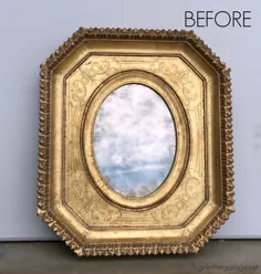 آینه نقاشی شده با انتقال تصویر