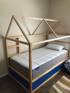 چگونه تختخواب Ikea Kura را به چادر تختخواب شو تبدیل کنیم!