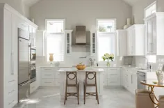 چه رنگی باید آشپزخانه خود را با کابینت های سفید رنگ کنم؟  7 بهترین انتخاب برای بررسی
