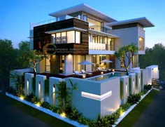 Desain Rumah Modern 3 Lantai Bapak الکس دی جاکارتا