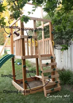 10 پروژه DIY کودکانه در فضای باز • دستکش باغچه