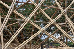 ضد آب بام های بامبو - معماری زمین بامبو - ساخت و ساز Chiangmai Life