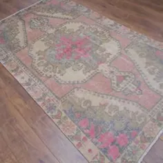 فرشهای رنگی خاموش فرش فرش ترکی فرش اوشاک مد پرنعمت |  اتسی
