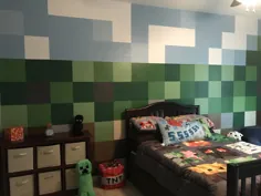 دیوار لهجه Minecraft.
