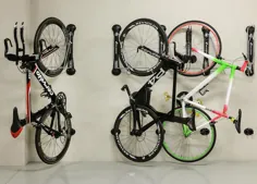 رک دوچرخه عمودی جمع و جور |  دیوار کوه