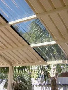 سقف های مسکونی پلاستیکی پلی کربنات موج دار Solasafe